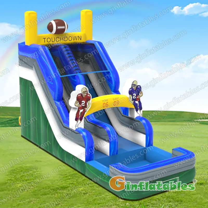 Football water slide
