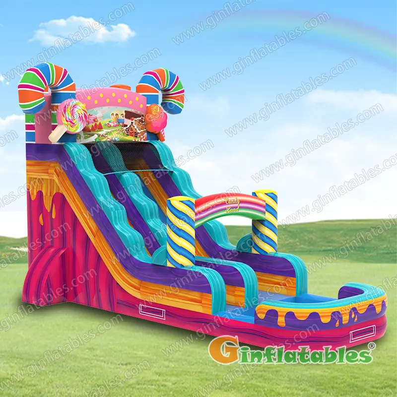 Candy water slide