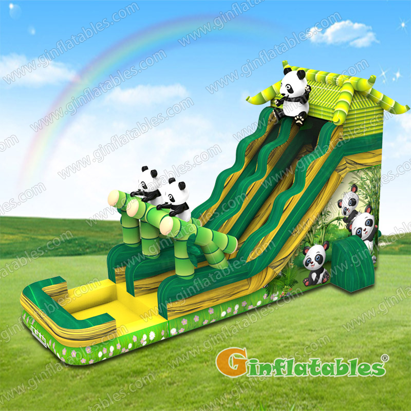 Panda water slide 