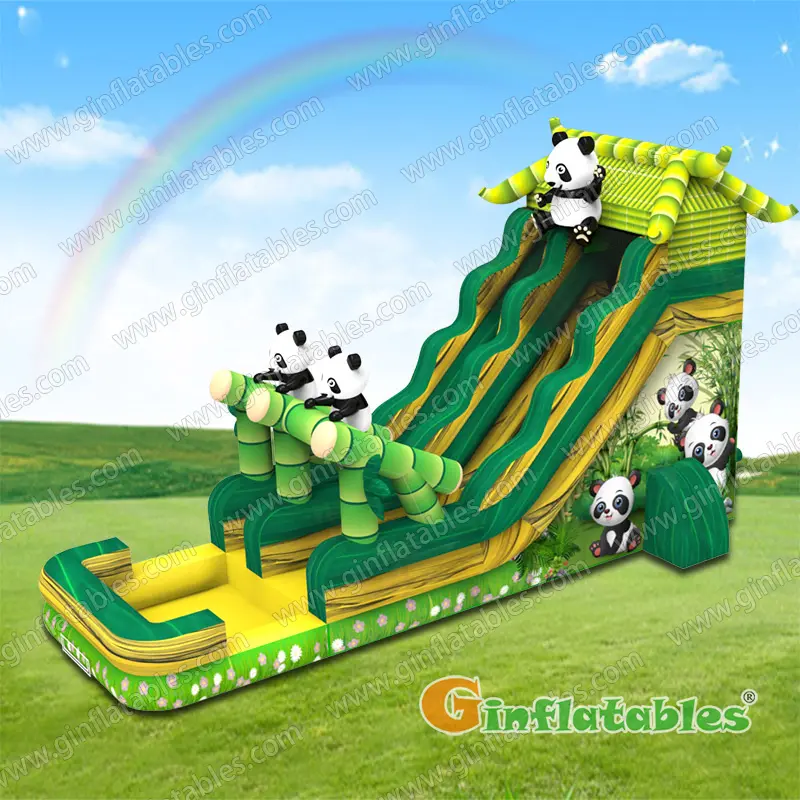 Panda water slide 