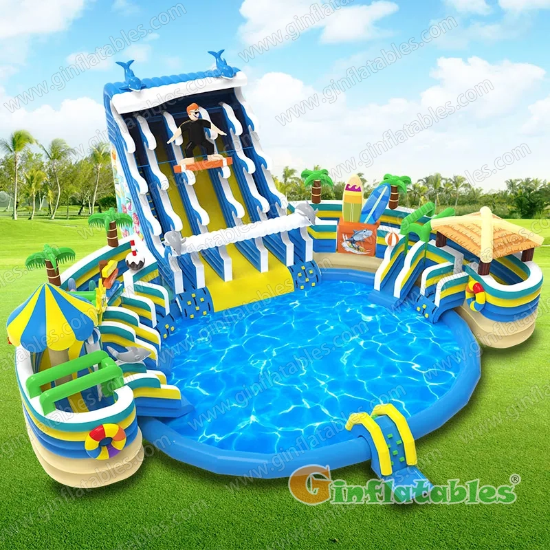 Beach surf water park