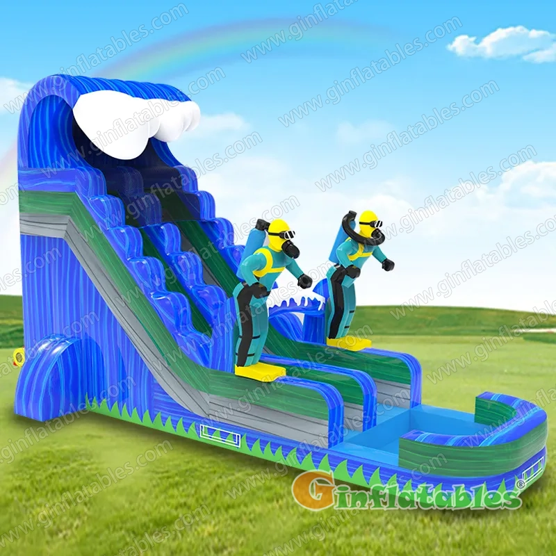  Diver water slide