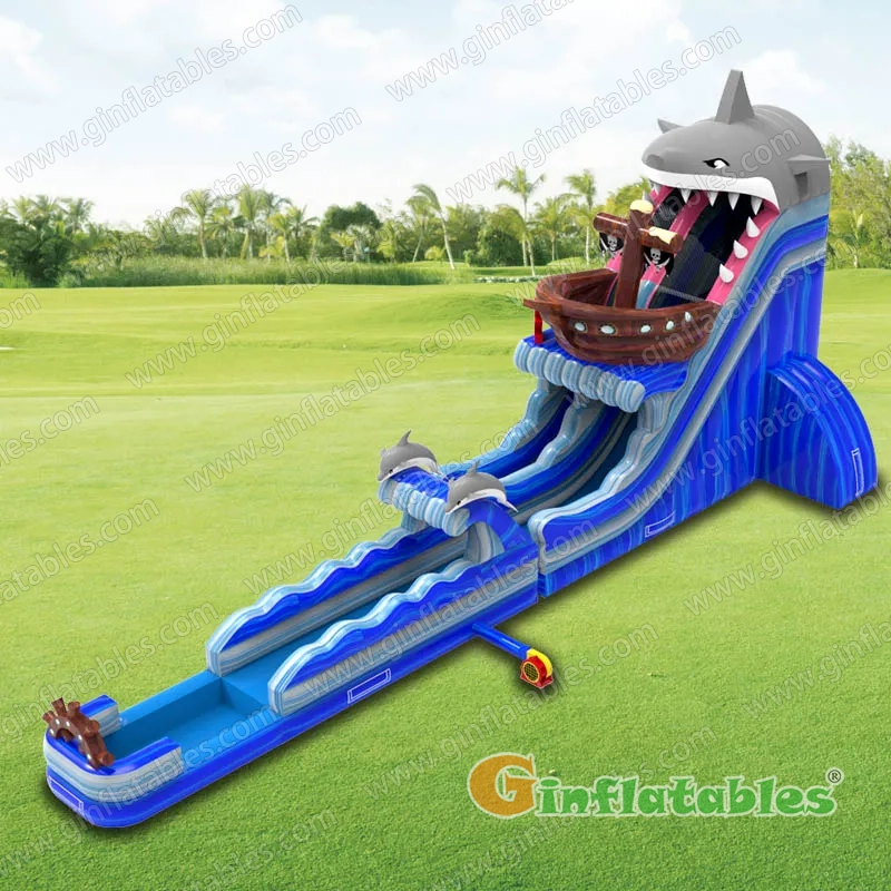 Pirate water slide