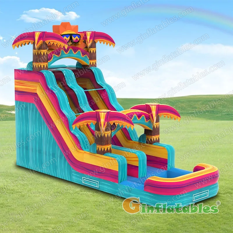 Hello, Mr. Sun Water slide