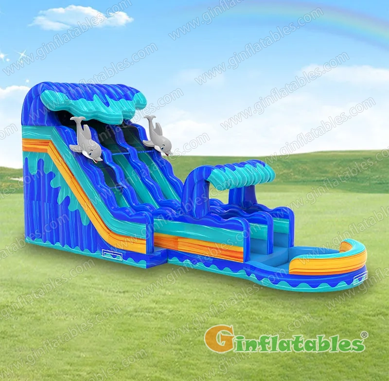 Dolphin Water Slide