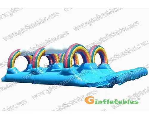 Inflatable Rainbow N Dip Slide