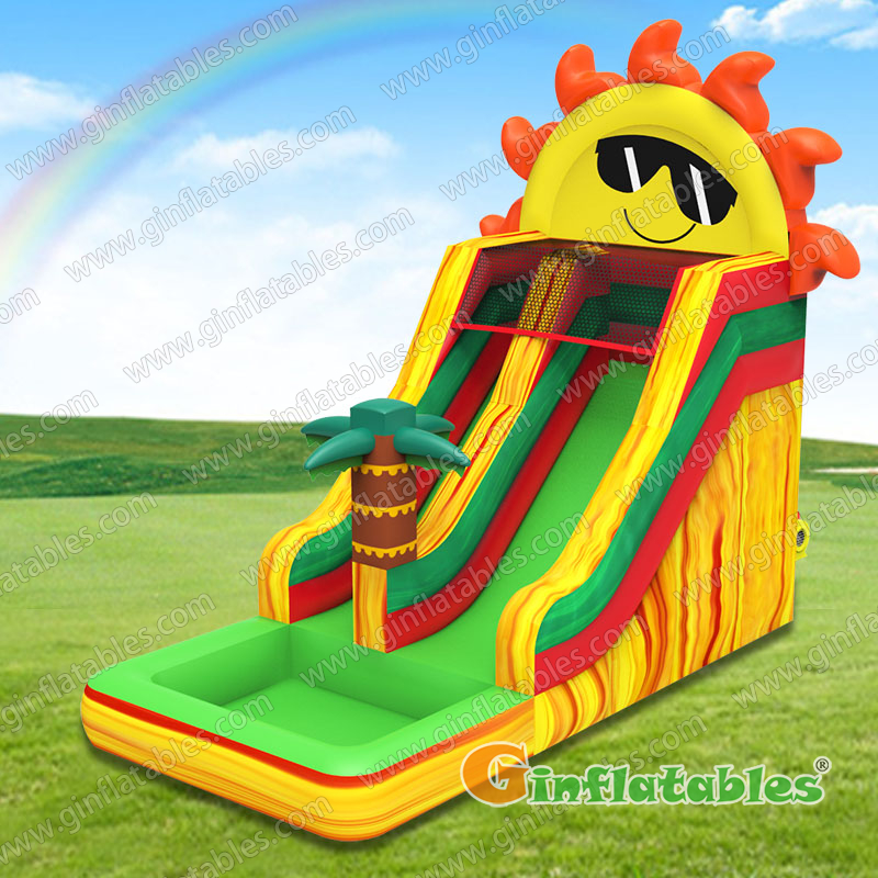 water slide