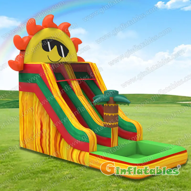 water slide