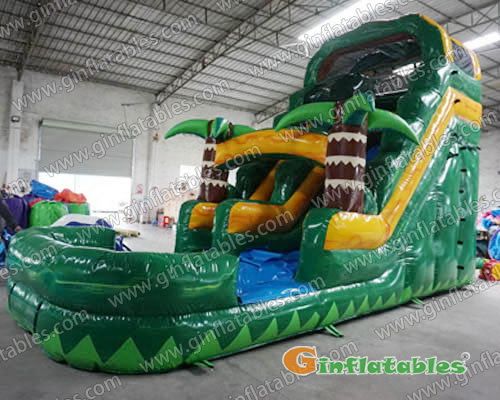 Forest water slide Forest water slide