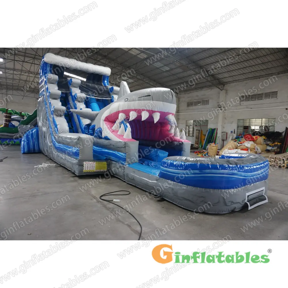 shark water slide