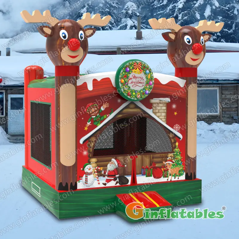 Christmas bounce house 