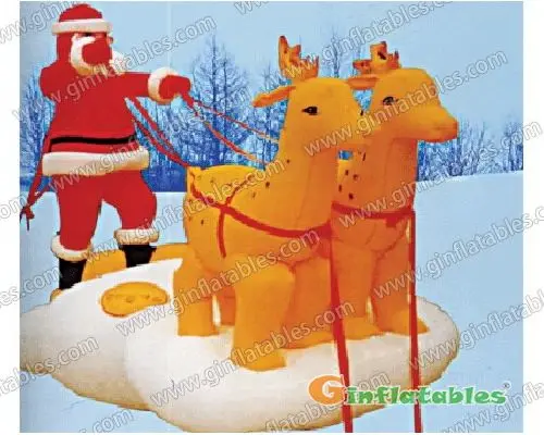 inflatable santa claus