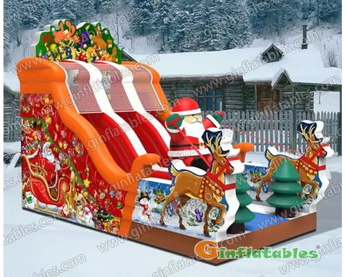 Christmas slide