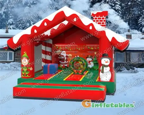 Christmas bounce house