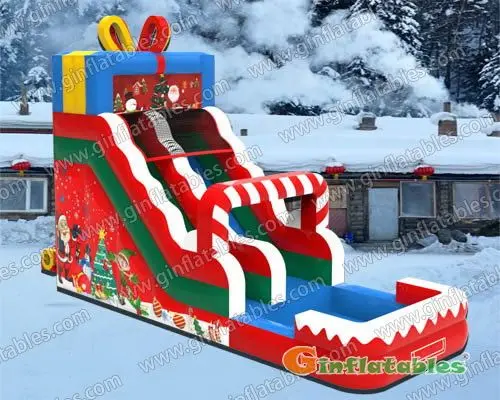 Christmas gift slide