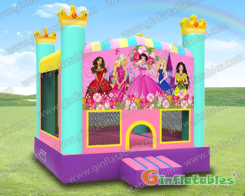 Princesses bounce house